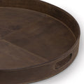 Regina Andrew DERBY LEATHER TRAY - Decorative Accents