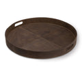 Regina Andrew DERBY LEATHER TRAY - Decorative Accents