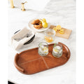 Regina Andrew FORTE LEATHER TRAY OVAL - Decorative Accents