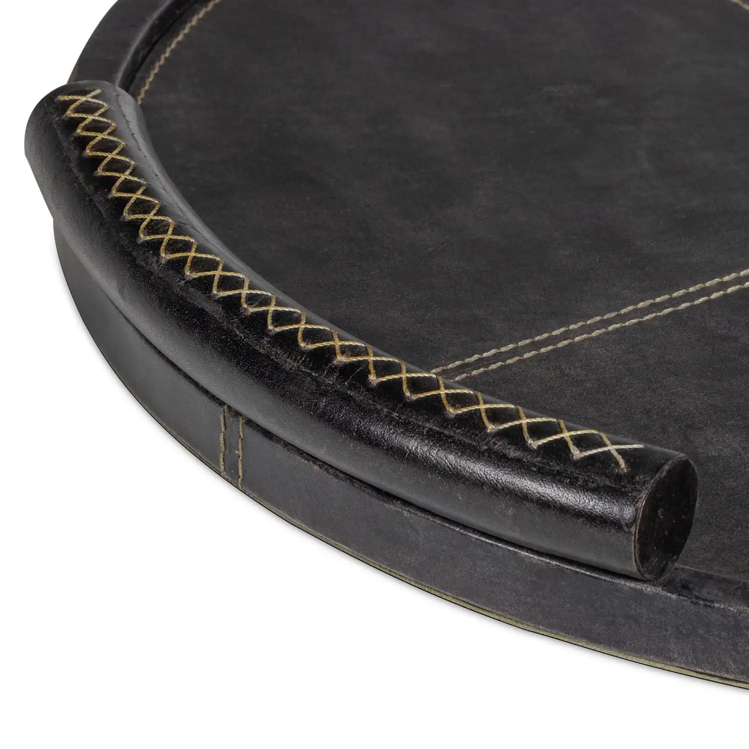 Regina Andrew FORTE LEATHER TRAY - Decorative Accents