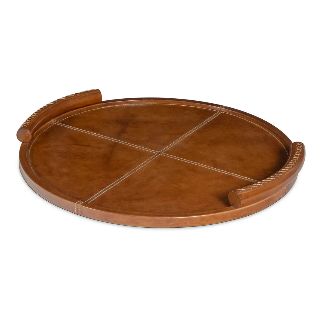 Regina Andrew FORTE LEATHER TRAY - Decorative Accents
