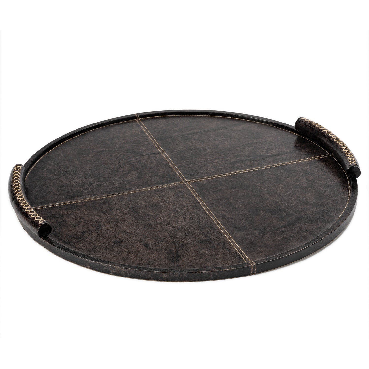REGINA ANDREW FORTE LEATHER TRAY - Decorative Accents