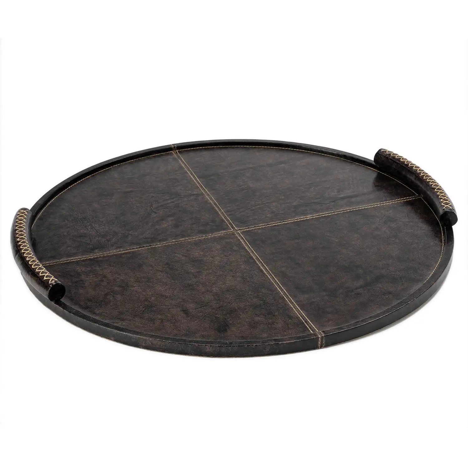 Regina Andrew FORTE LEATHER TRAY - Decorative Accents