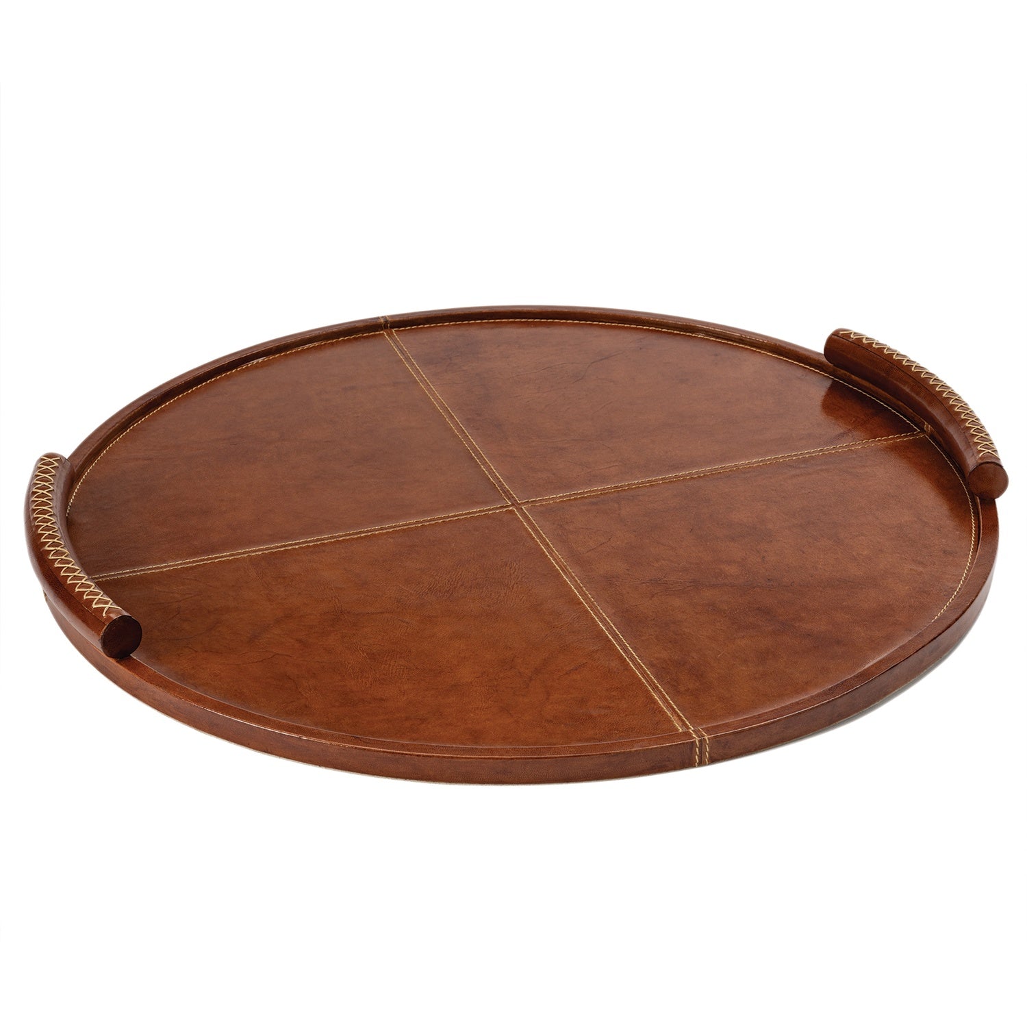 Regina Andrew FORTE LEATHER TRAY - Decorative Accents