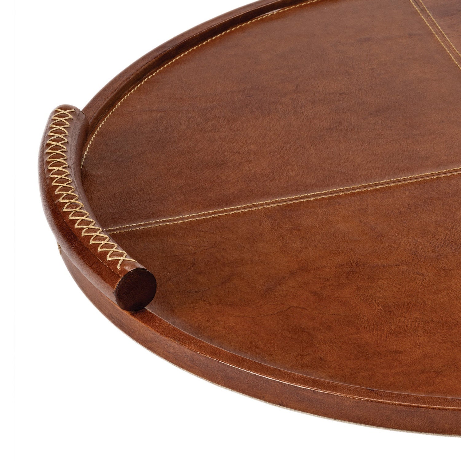 REGINA ANDREW FORTE LEATHER TRAY - Decorative Accents