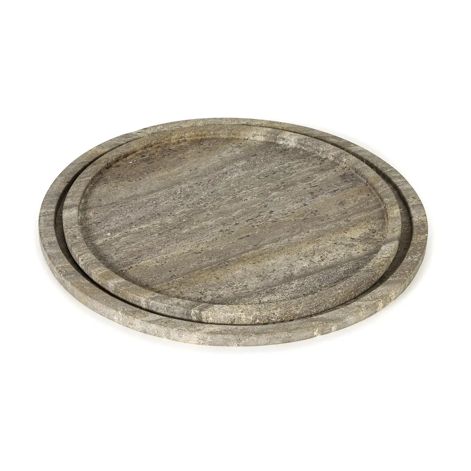 Regina Andrew SUTTON TRAVERTINE TRAY SET - Decorative Accents