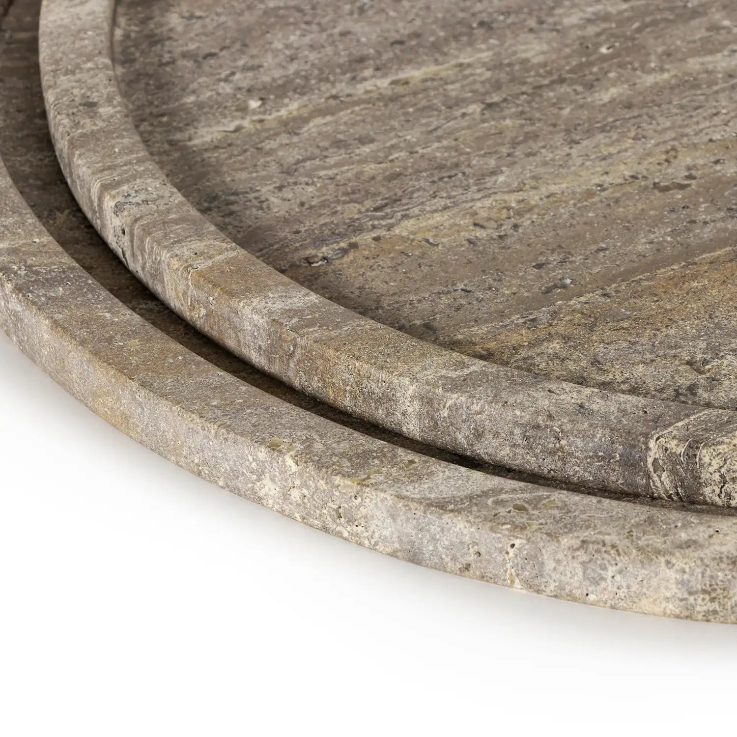 Regina Andrew SUTTON TRAVERTINE TRAY SET - Decorative Accents