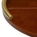 REGINA ANDREW HAYES LEATHER TRAY - Decorative Accents