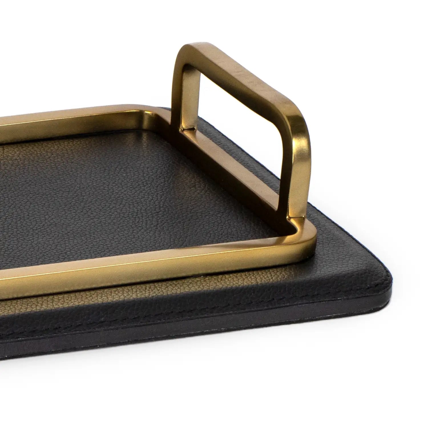 Regina Andrew GREYSON LEATHER RECTANGLE TRAY - Decorative Accents