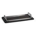 Regina Andrew GREYSON LEATHER RECTANGLE TRAY - Decorative Accents