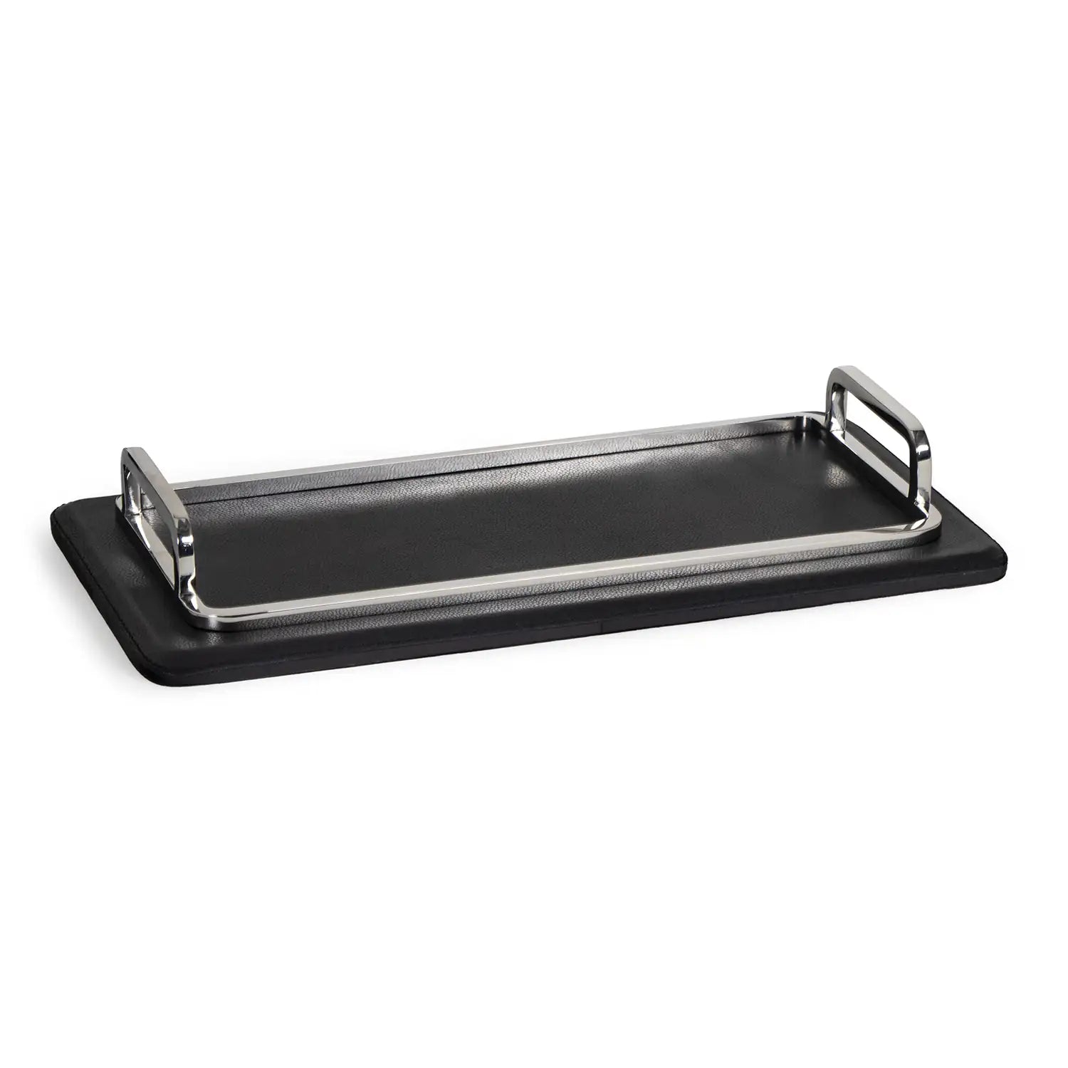 Regina Andrew GREYSON LEATHER RECTANGLE TRAY - Decorative Accents