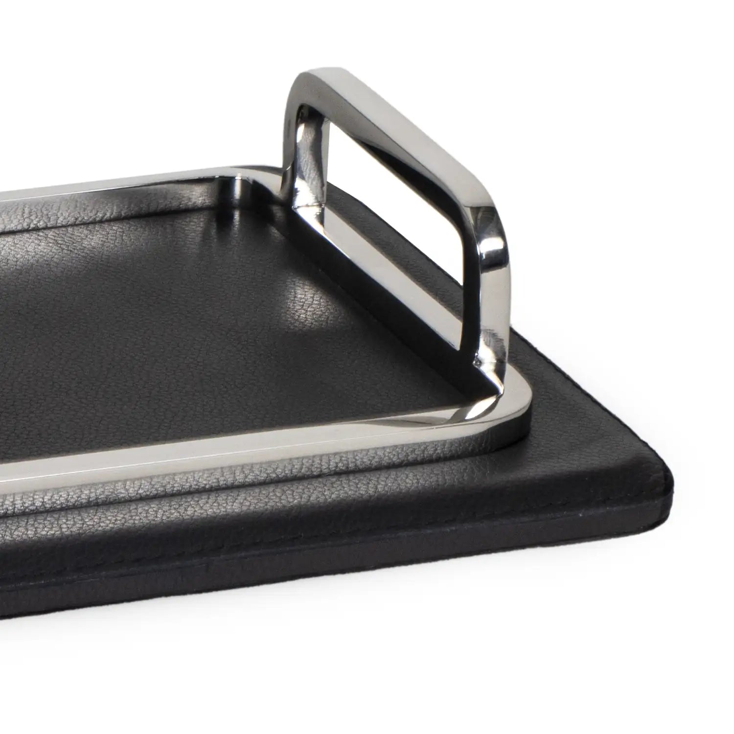 Regina Andrew GREYSON LEATHER RECTANGLE TRAY - Decorative Accents