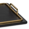 Regina Andrew GREYSON LEATHER RECTANGLE TRAY - Decorative Accents