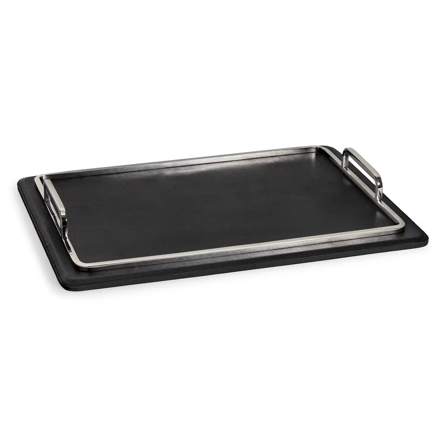 Regina Andrew GREYSON LEATHER RECTANGLE TRAY - Decorative Accents