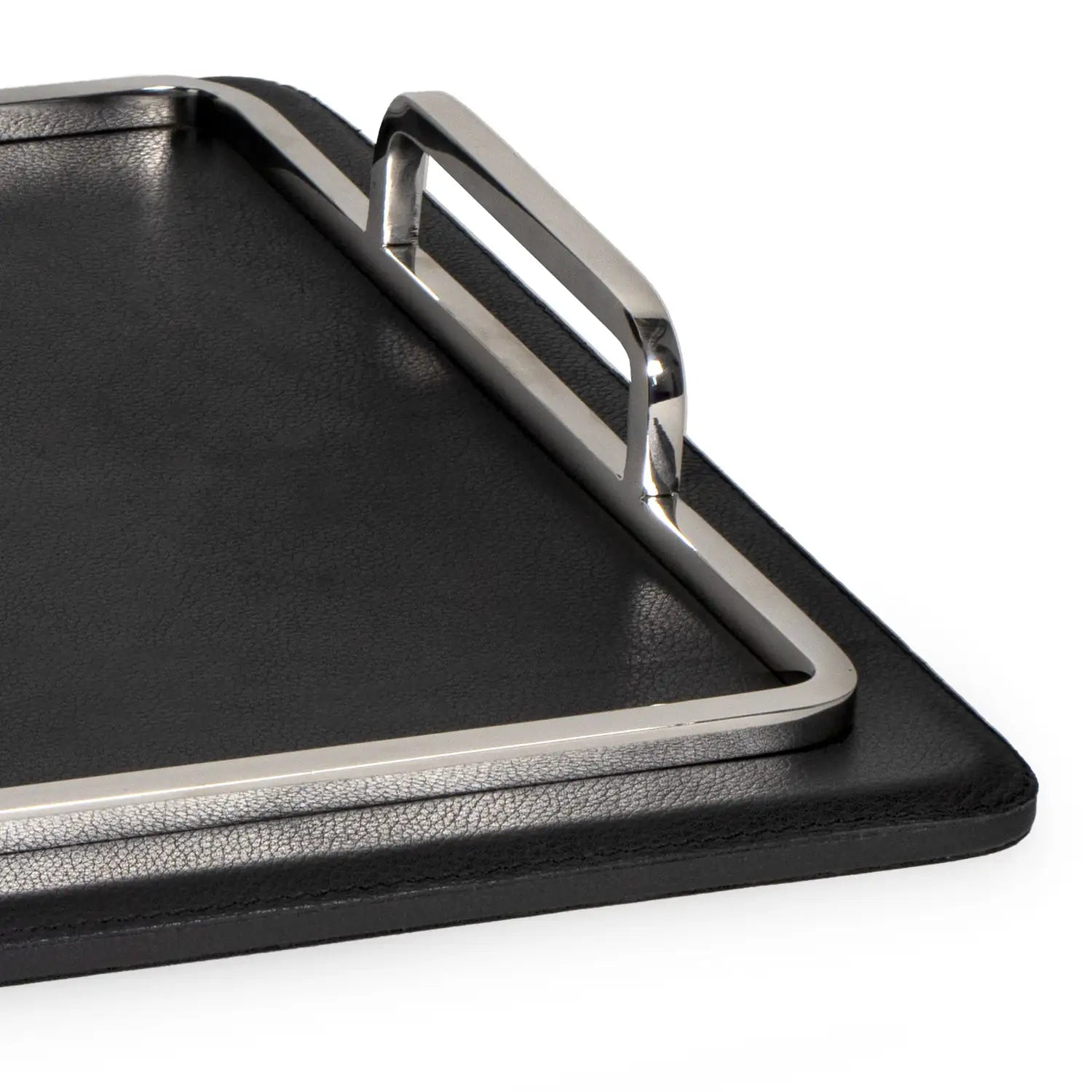 Regina Andrew GREYSON LEATHER RECTANGLE TRAY - Decorative Accents