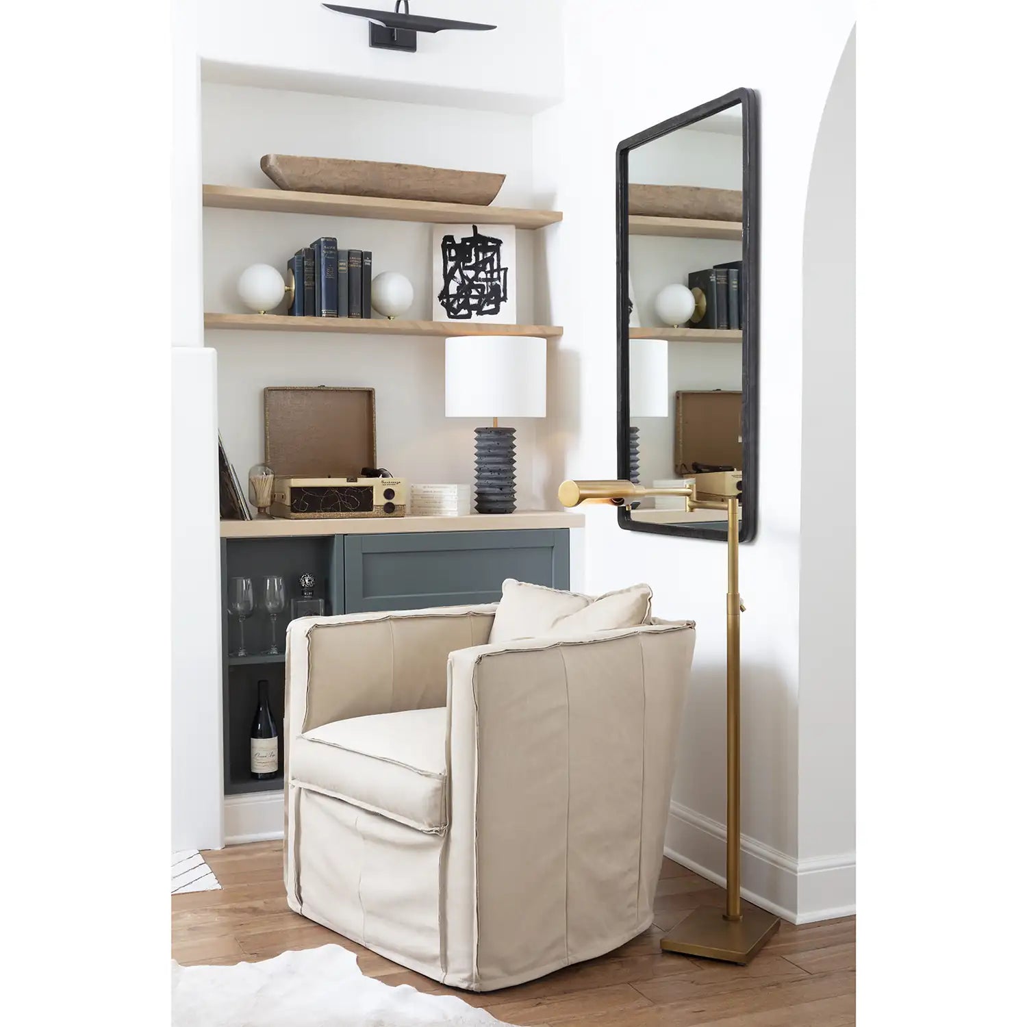 Regina Andrew KNOX LEATHER RECTANGLE MIRROR - Mirrors