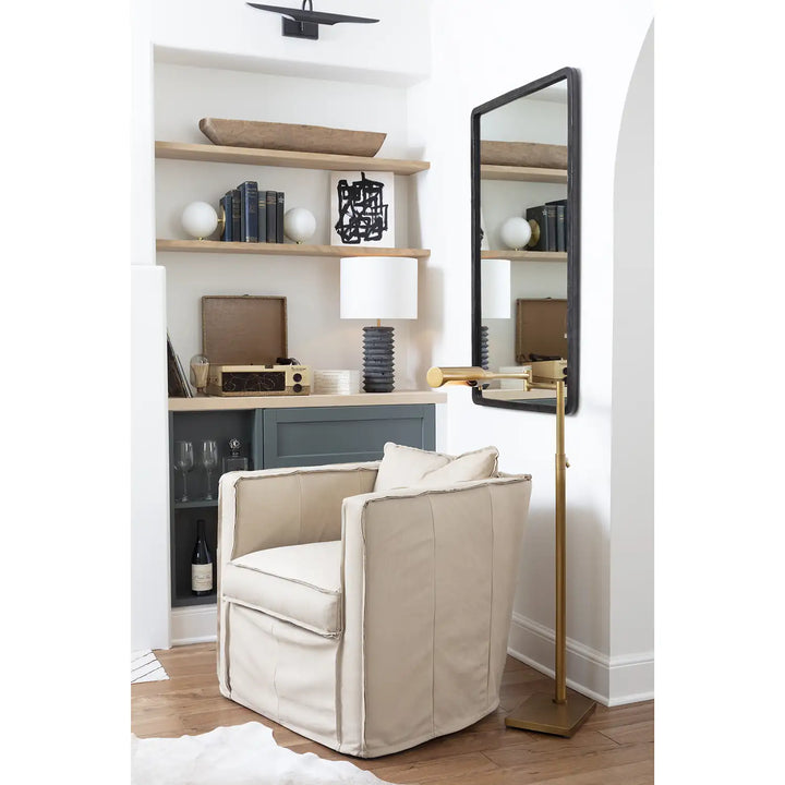 Regina Andrew KNOX LEATHER RECTANGLE MIRROR - Mirrors
