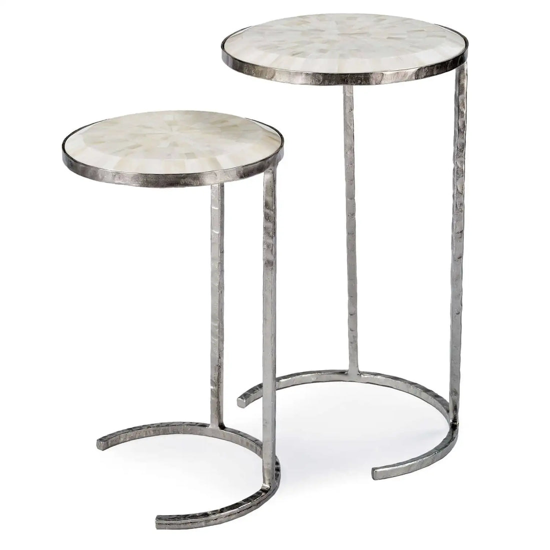 Regina Andrew BONE VENEER NESTING TABLES - Side