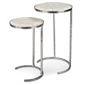 Regina Andrew BONE VENEER NESTING TABLES - Side