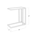 Regina Andrew ECHELON SOFA HUGGER TABLE - Side