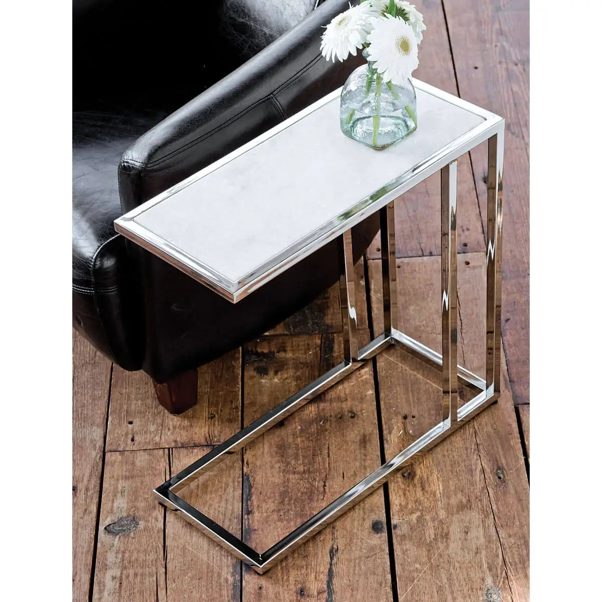 Regina Andrew ECHELON SOFA HUGGER TABLE - Side