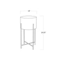 Regina Andrew BONE DRUM TABLE - Side