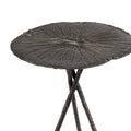 REGINA ANDREW LOTUS TABLE NICKEL - Side