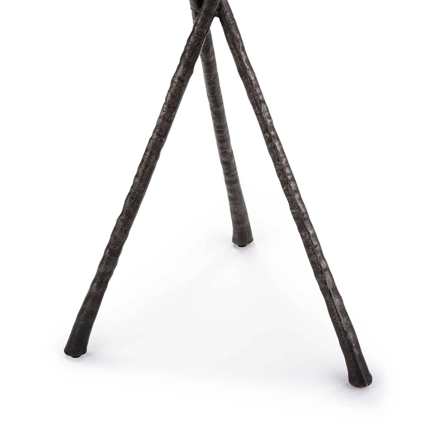 REGINA ANDREW LOTUS TABLE NICKEL - Side