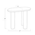 Regina Andrew GABRIELLE MARBLE END TABLE - Side