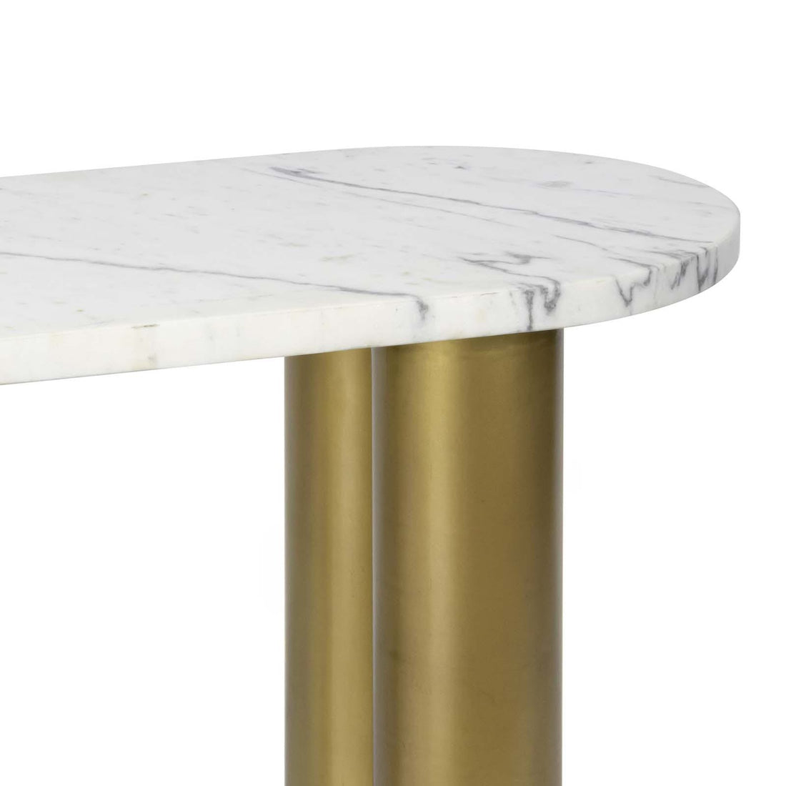 REGINA ANDREW GABRIELLE MARBLE END TABLE - Side