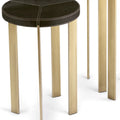 Regina Andrew ANDRES HAIR ON HIDE MIXER TABLE SET - Side