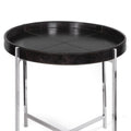 REGINA ANDREW DERBY LEATHER TRAY TABLE - Side