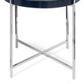 REGINA ANDREW DERBY LEATHER TRAY TABLE - Side