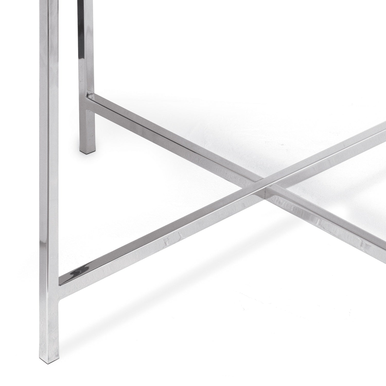 REGINA ANDREW DERBY LEATHER TRAY TABLE - Side