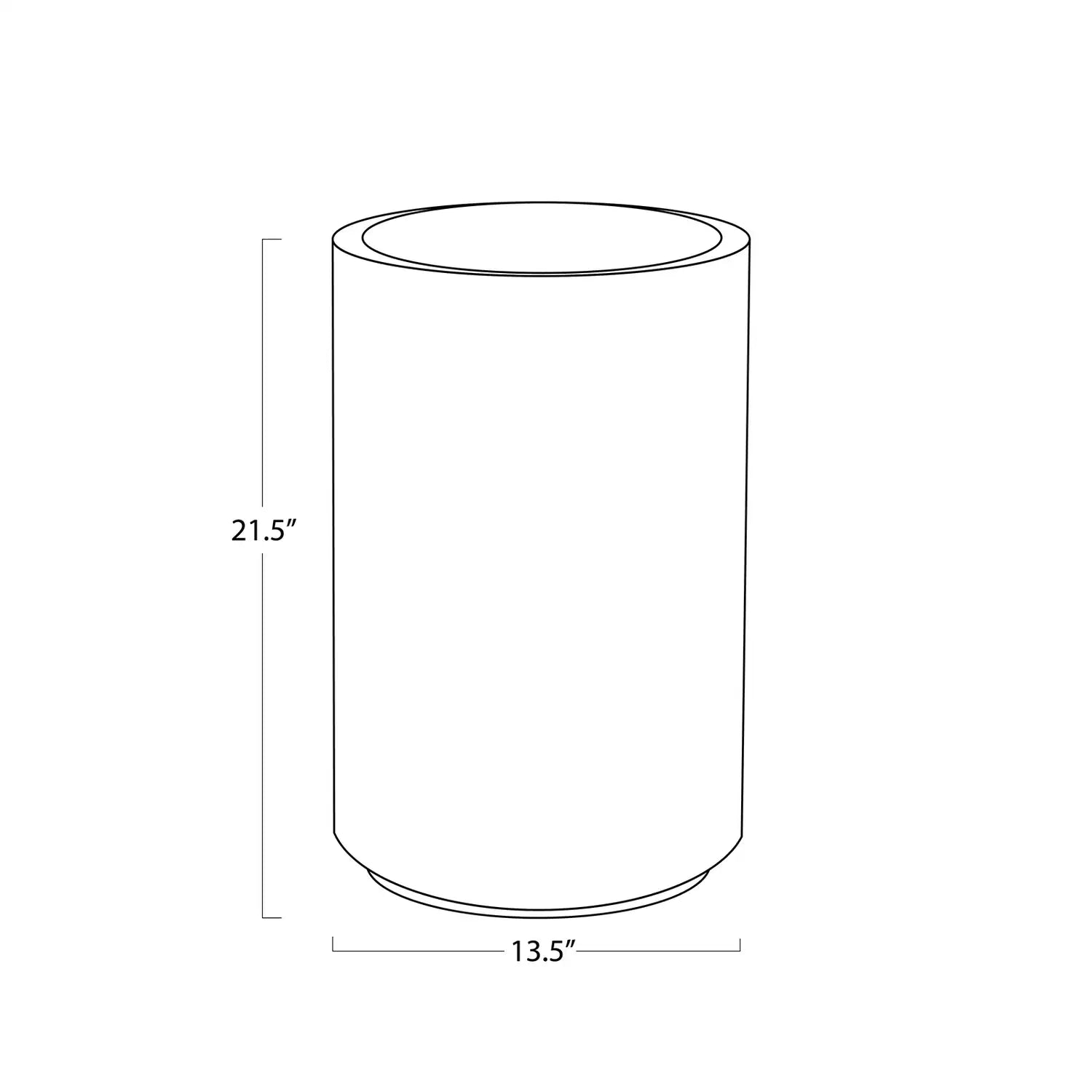 Regina Andrew ELI WOOD SIDE TABLE - Side