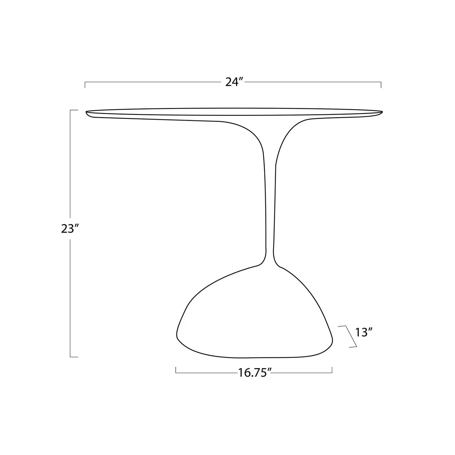 Regina Andrew RIZZO ACCENT TABLE - Side