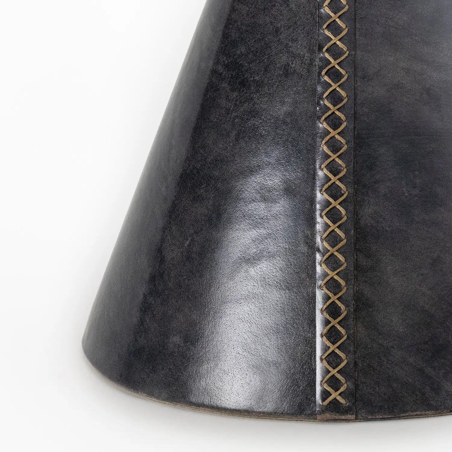 Regina Andrew GABE LEATHER ACCENT TABLE - Side