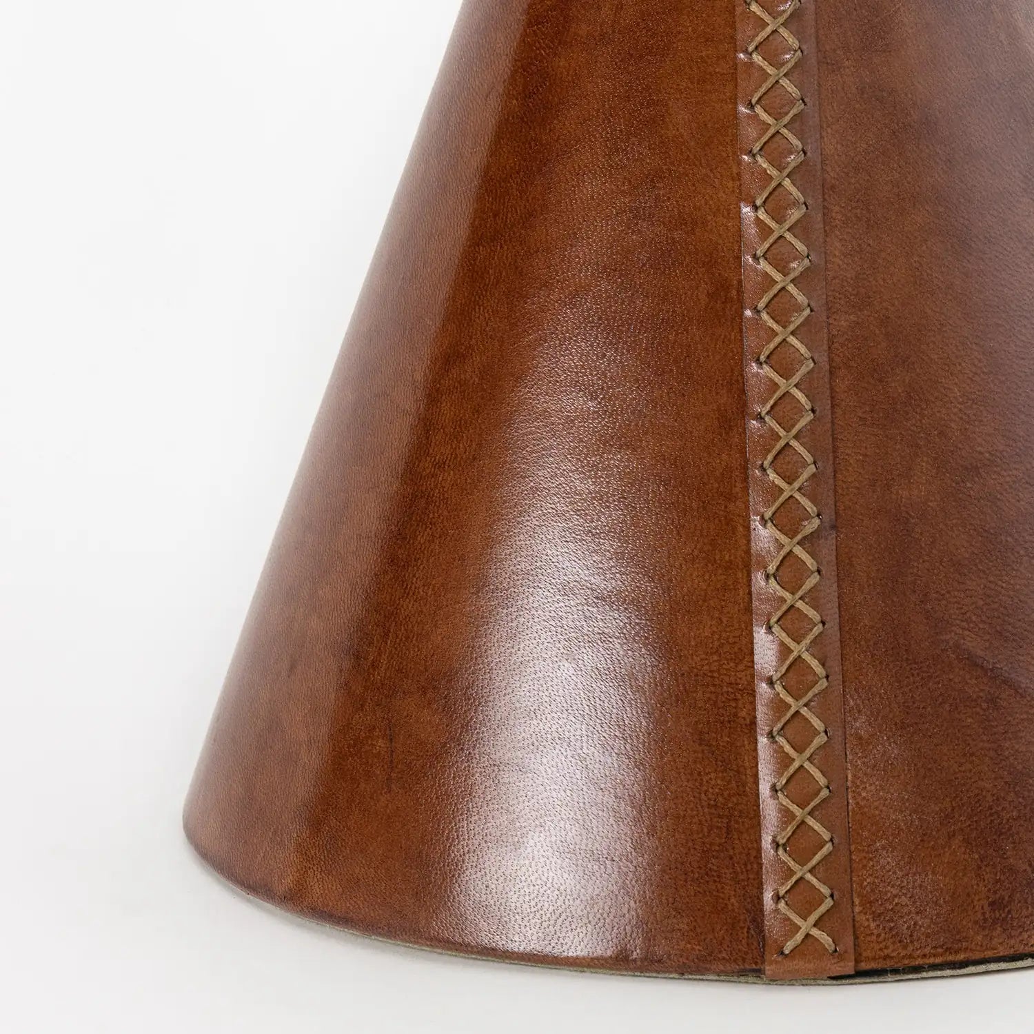 Regina Andrew GABE LEATHER ACCENT TABLE - Side