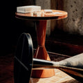 Regina Andrew GABE LEATHER ACCENT TABLE - Side
