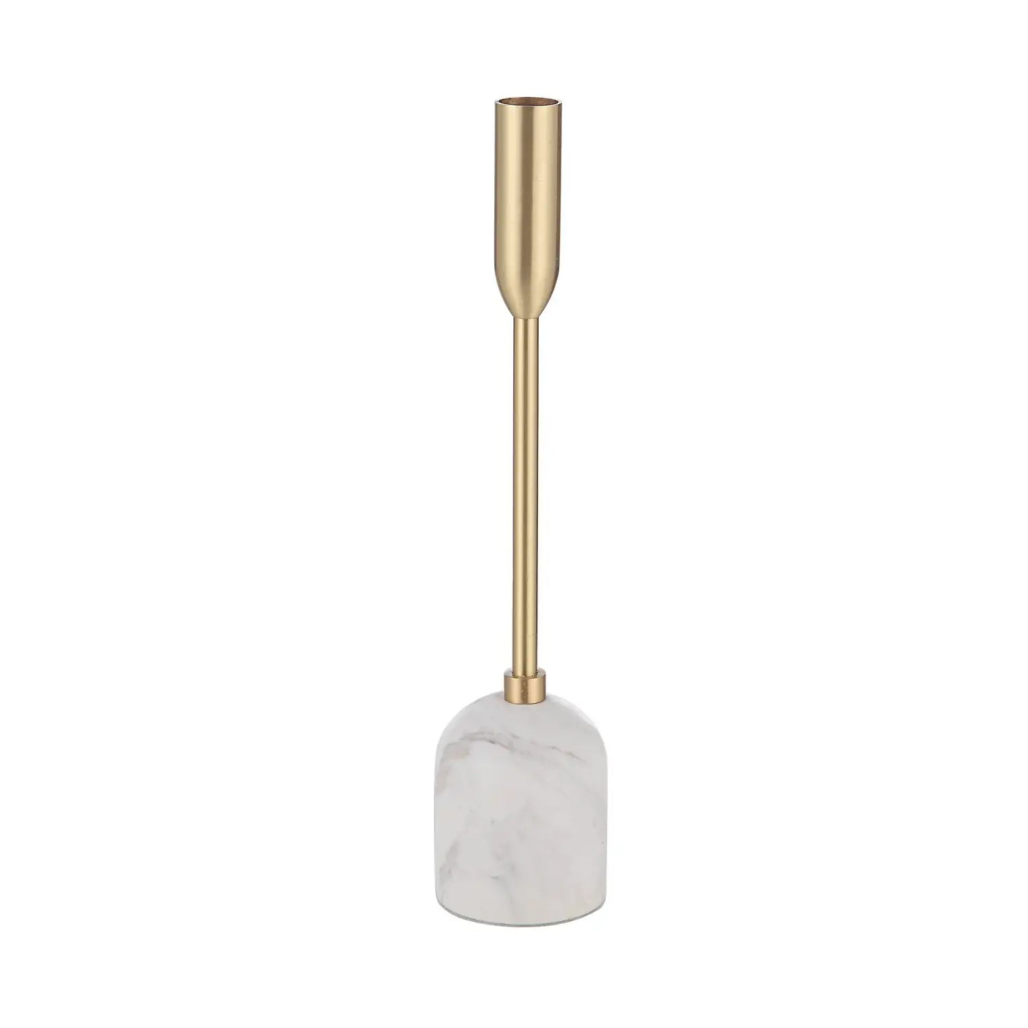 RENWIL MARCHESA INDOOR IRON SET OF 3 TAPERED CANDLE HOLDER SATIN - Decorative Accents