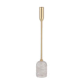 RENWIL MARCHESA INDOOR IRON SET OF 3 TAPERED CANDLE HOLDER SATIN - Decorative Accents