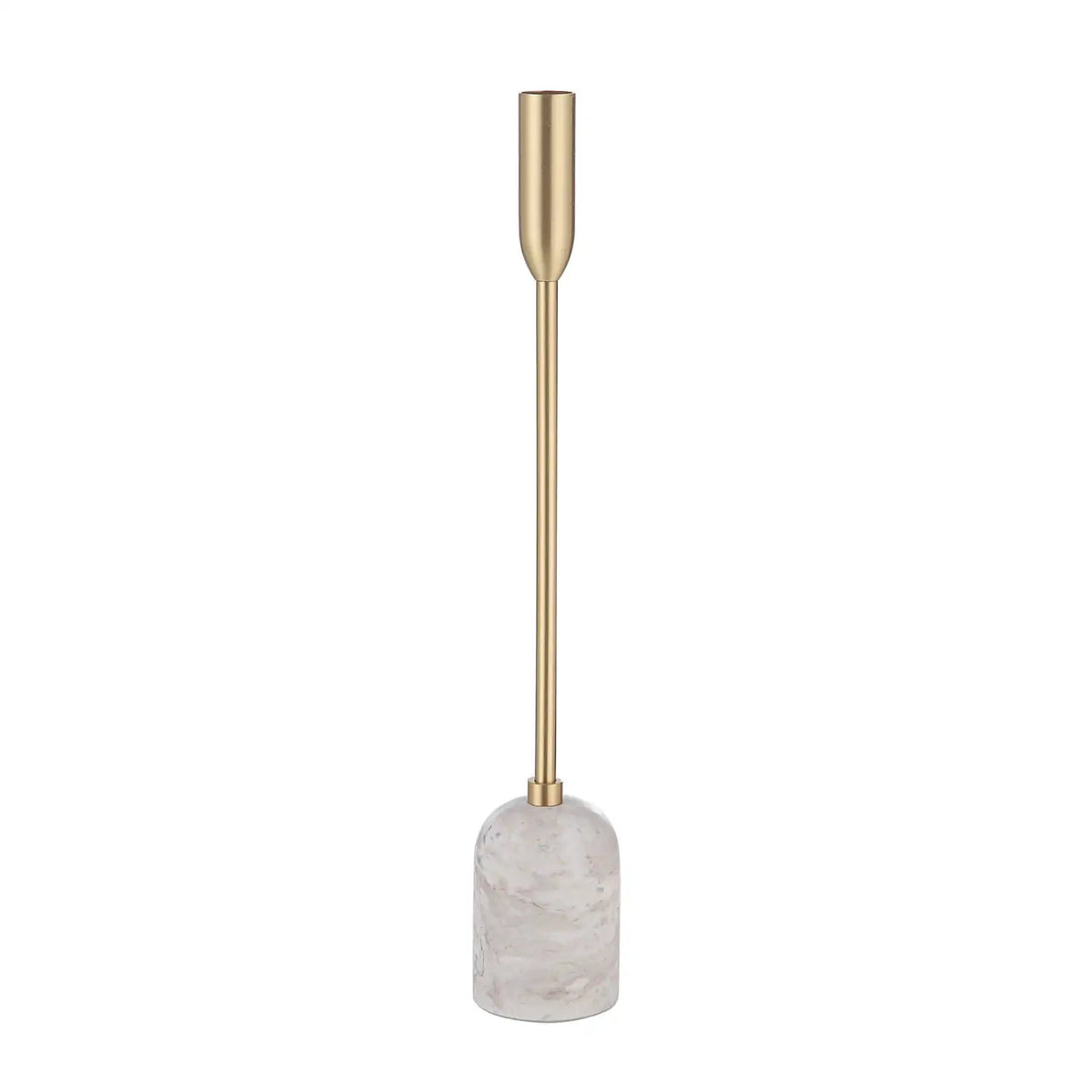 RENWIL Marchesa Indoor Iron Set Of 3 Tapered Candle Holder Satin - Decorative Accents