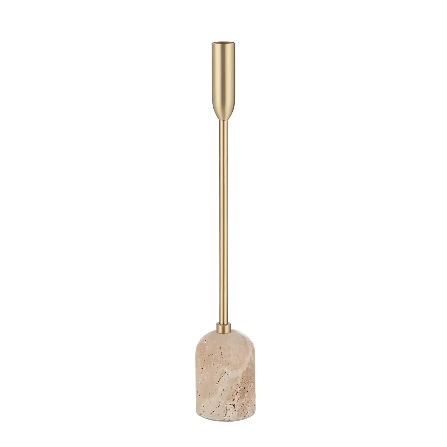 RENWIL VESTA INDOOR IRON SET OF 3 TAPERED CANDLE HOLDER SATIN - Decorative Accents