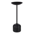 RENWIL UMA INDOOR IRON SET OF 2 PILLAR CANDLE HOLDER MATTE - Decorative Accents