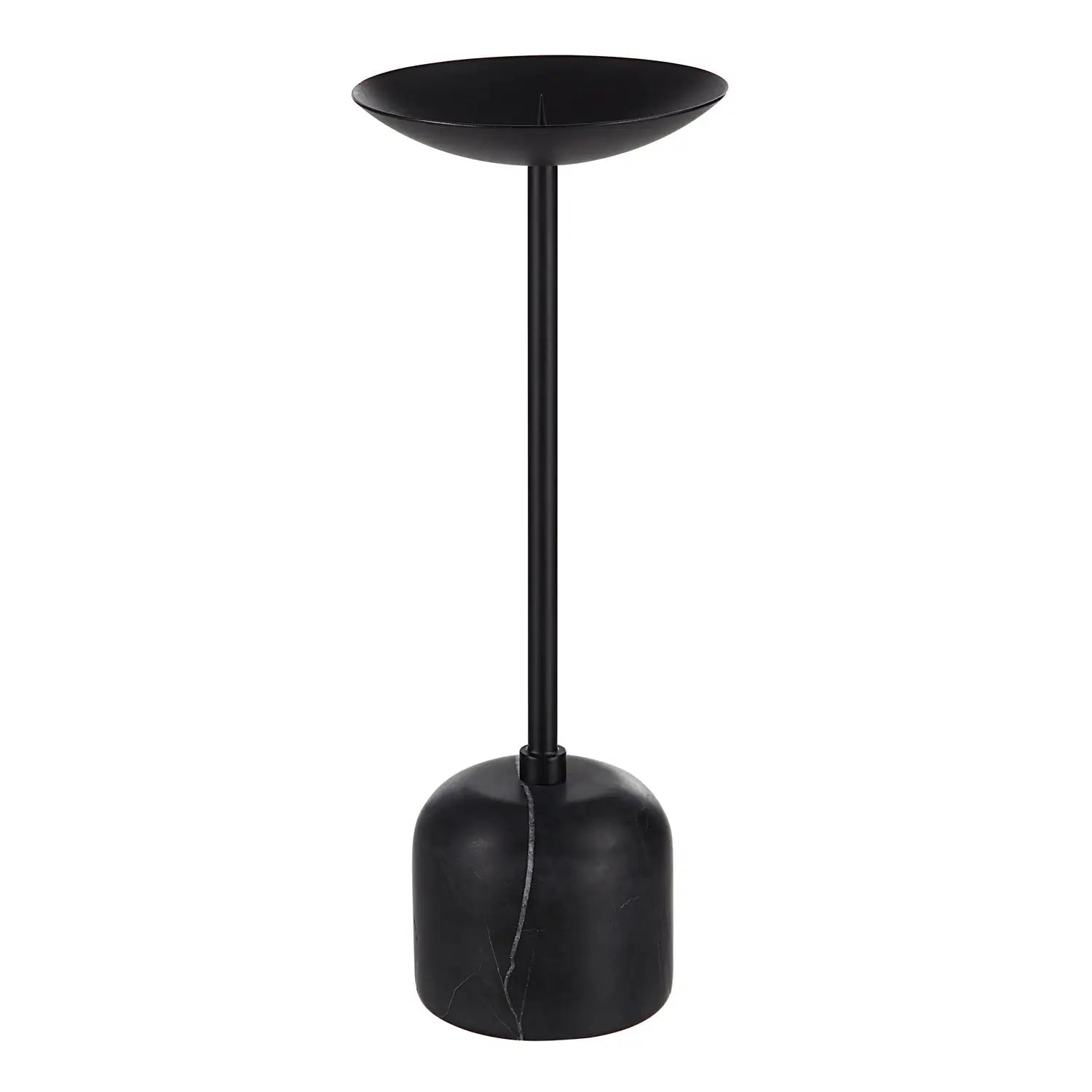 RENWIL UMA INDOOR IRON SET OF 2 PILLAR CANDLE HOLDER MATTE - Decorative Accents