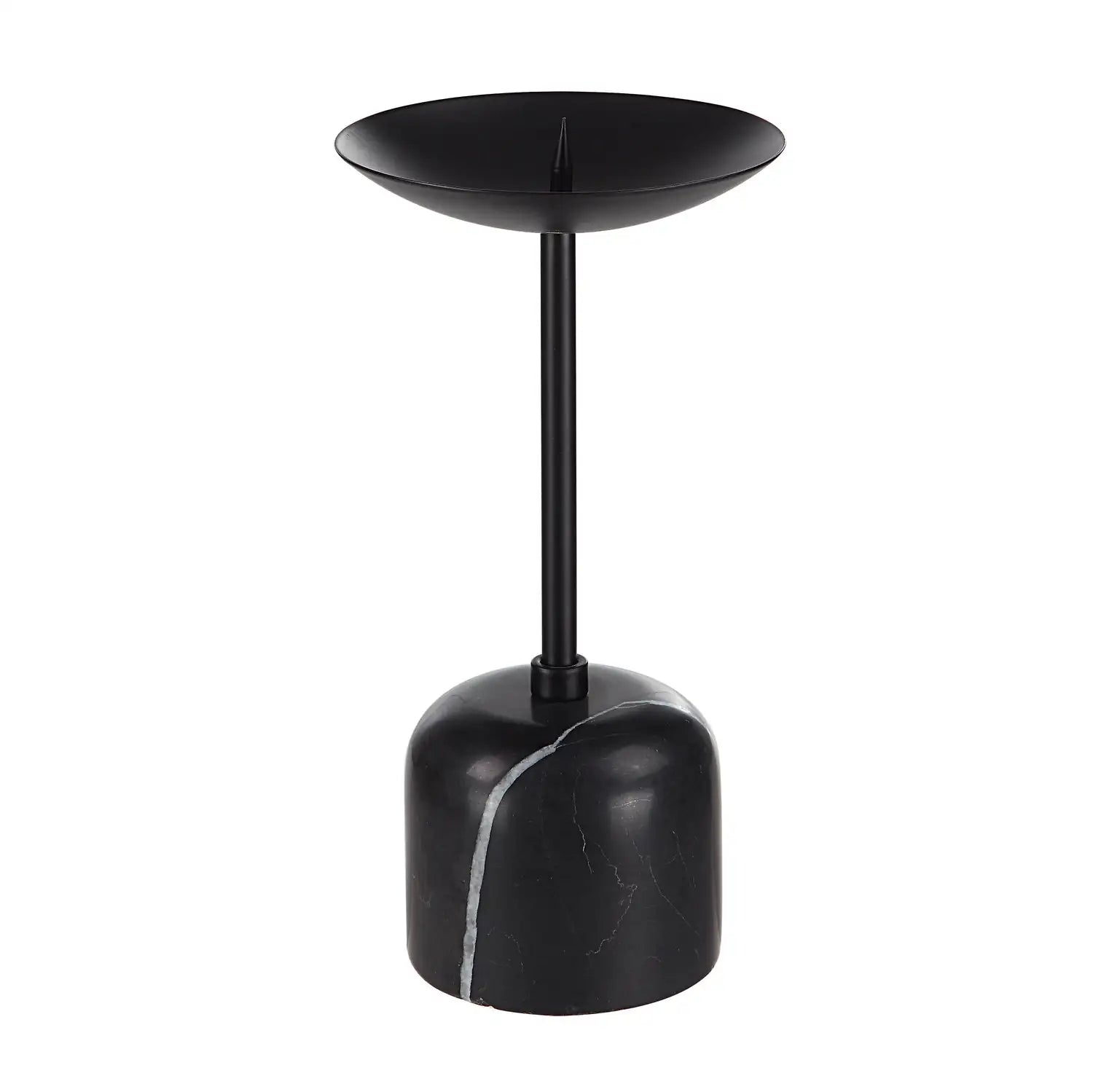 RENWIL UMA INDOOR IRON SET OF 2 PILLAR CANDLE HOLDER MATTE - Decorative Accents
