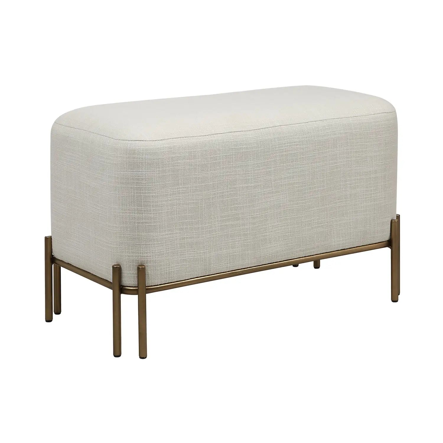 RENWIL SAKURA INDOOR IRON BENCH ANTIQUE - Benches, Ottoman, Stools