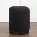 RENWIL CASTILLO INDOOR BOUCLE OTTOMAN - Benches, Ottoman, Stools