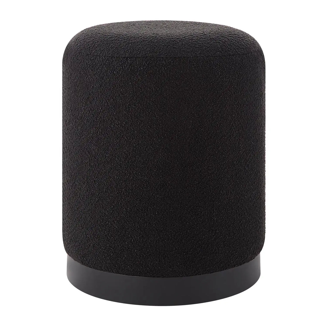 RENWIL CASTILLO INDOOR BOUCLE OTTOMAN - Benches, Ottoman, Stools
