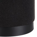 RENWIL CASTILLO INDOOR BOUCLE OTTOMAN - Benches, Ottoman, Stools